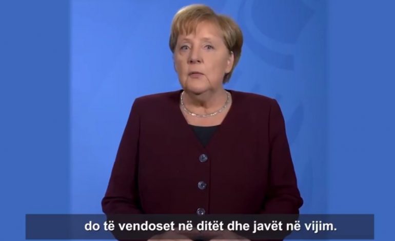“MUAJ TË VËSHTIRË NA PRESIN…”/ Rama shpërndan VIDEOMESAZHIN e Merkel për COVID-19: Ju lutem dëgjojeni