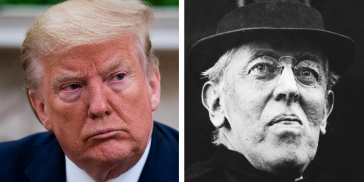 EDHE WILSON SI TRUMP MINIMIZOI RREZIKUN E GRIPIT SPANJOLL/ Dy pandemi, dy presidentë të infektuar