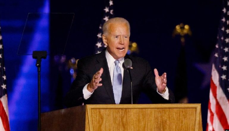 PRESIDENTI I 46! Biden mban fjalimin e fitores dhe u bën thirrje republikanëve: Është koha të bashkohemi! Le t’i japim…