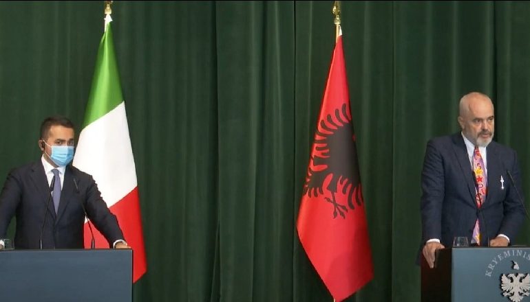 TAKIM ME MINISTRIN E JASHTËM ITALIAN/ Rama: Na kanë mbështetur në momentet më të vështira! Pranë nesh për të siguruar…
