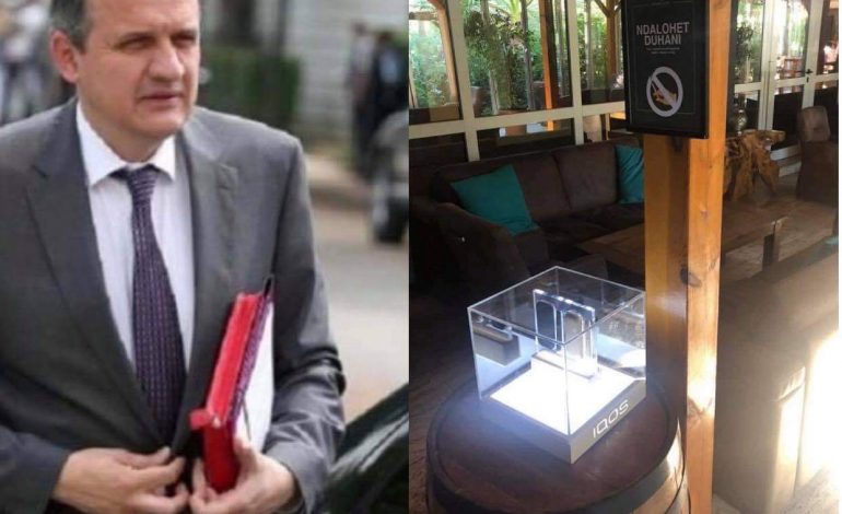 ”ÇFARË IRONIE”/ Beqaj poston FOTON, ku ndalohet dhe “promovohet” duhani