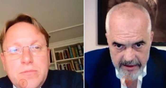 TAKIM ONLINE ME RAMËN/ Varhelyi tregon temat e diskutimit: Presim që Shqipëria të përparojë në rrugën drejt BE
