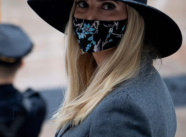 KAPELE DHE MASKË/ Ivanka Trump merr gjithë vëmendjen me stilin e veçantë (FOTO)