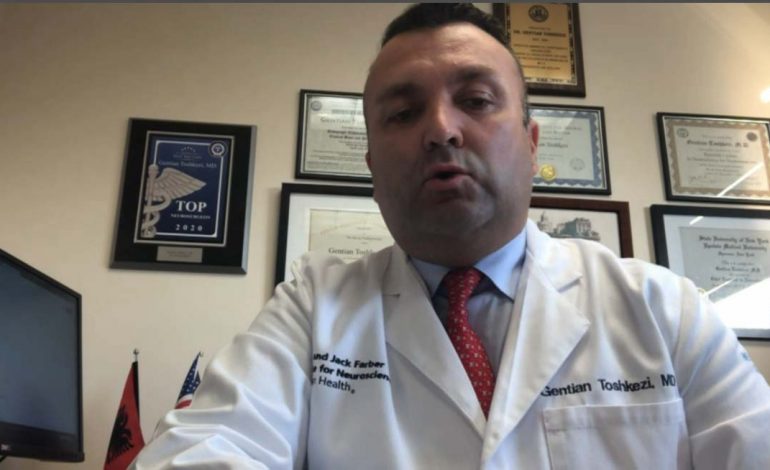 “PREK EDHE QELIZAT NERVORE”/ Flet për COVID-19 neurokirurgu shqiptar në SHBA