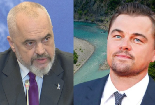 AKTORI HOLLIVUDIAN PËRMEND KRYEMINISTRIN RAMA PËR VJOSËN/ Leonardo Di Caprio: Lajme shumë të mira vijnë nga Shqipëria