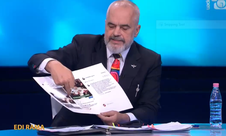 “KRENAR QË SE KAM VOTUAR KURRË”/ Rama: Sali Berisha një mbetje organike e pariciklueshme, që qelb dhe qelbet