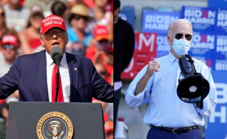 “BETEJA” E SONDAZHEVE NË SHBA/ Biden përparësi në disa shtete kyçe, Trump “bind” në Ajoua