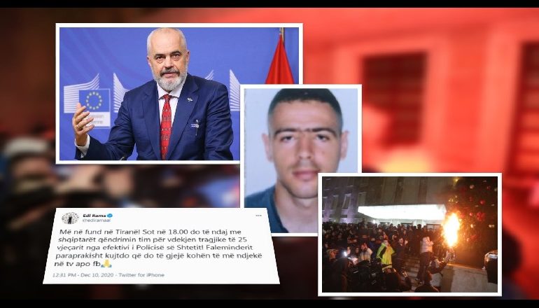 PAMJET/ Kryeministri Rama vizitë në shtëpinë e Klodian Rashës