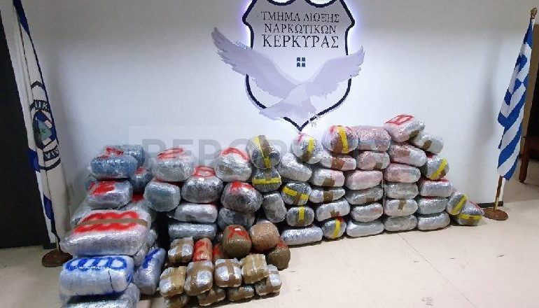 SEKUESTRIMI I 320 KG KANABIS NË KORFUZ/ Lënda narkotike u nis nga Saranda. Në dy transportuesit shqiptarë