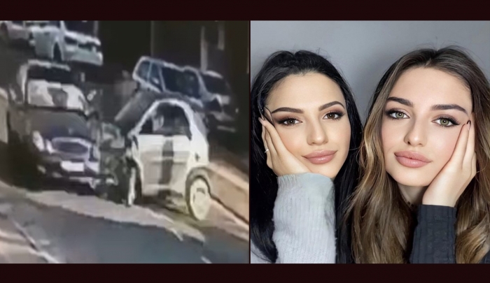 AKSIDENTI TRAGJIK NË KAMËZ/ Momenti kur Smarti ku udhëtonin dy vajzat i pret rrugën Benzit. Dedikimi prekës i shoqes (VIDEO)