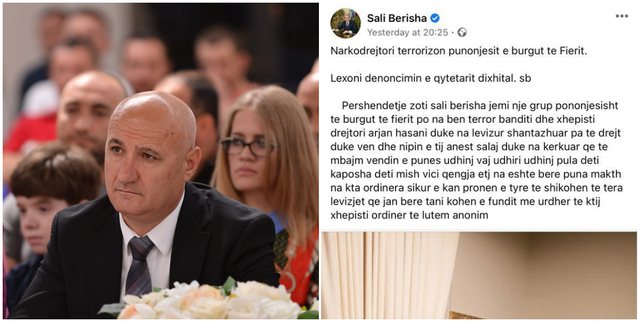 AKUZAT/ Drejtori i burgut i përgjigjet Berishës: A ka turp ky njeri…