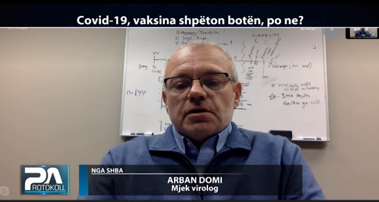 VAKSINAT ANTI-COVID/ Virologu shqiptar në SHBA: Dozat e para në Shqipëri do vijnë si ndihma, kjo nuk mbulon të gjithë