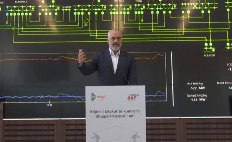 LINJË E RE TRANSMETIMI ME KOSOVËN/ Rama: Nuk u vu në punë se vuri veton Serbia. Ja pse duhet Shengeni rajonal