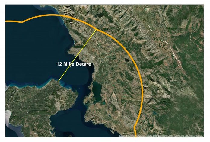 HARTAT/ Absurdi i zgjerimit të 12 miljeve nga Greqia, çfarë do të ndodhte po të aplikohej