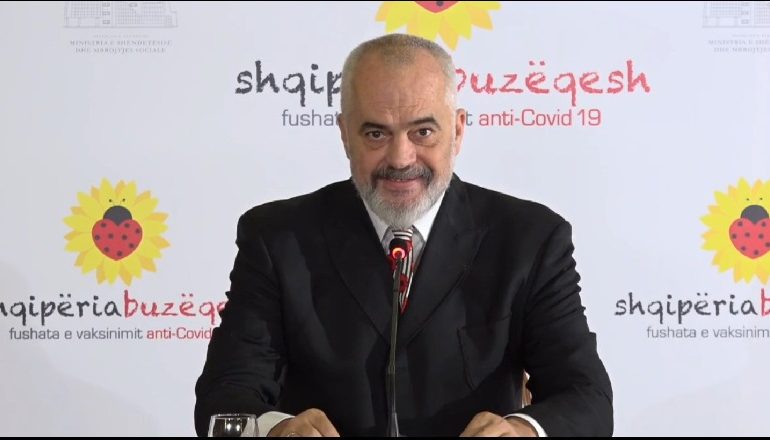 LAJM I SHUMËPRITUR/ Rama: Shqipëria ka siguruar zyrarisht 500 mijë dozat e para të vaksinës