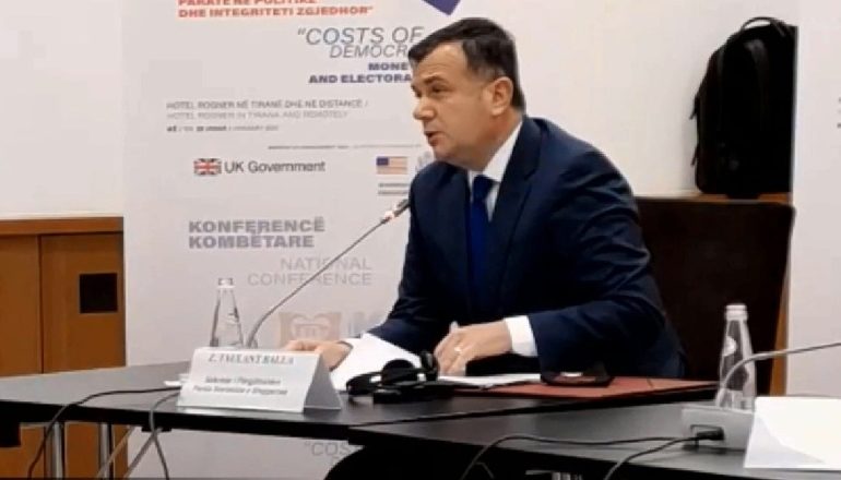 KONFERENCA “KOSTOT E DEMOKRACISË”/ Balla: Do të bëjmë zgjedhje me standardet më të larta, garantojmë votën e shqiptarëve më 25 prill