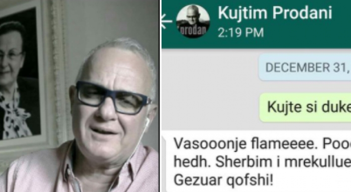 PREKËSE/ Miku i tij publikon MESAZHET me Kujtim Prodanin: Flamëëë…Por do ia hedh! Shërbim i mrekullueshëm… (FOTO)