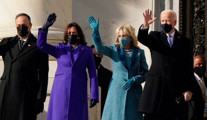 “SYTË E BOTËS JANË NGA JU”/ Olta Xhaçka uron e para PRESIDENTIN Joe Biden dhe Kamala Harris