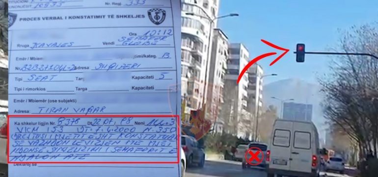 SHKELËN RREGULLAT E QARKULLIMIT RRUGOR/ Policia arreston 37 drejtues mjetesh në Tiranë, gjobiten qindra të tjerë