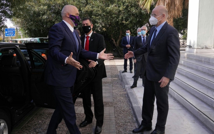VIZITA NË GREQI/ Ministri i Jashtëm grek pret Ramën: Biseduam për zhvillimet e fundit në rajon…