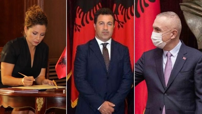EMËRIMET/ Ministrja e Jashtme, Olta Xhaçka dhe ministri i Mbrojtjes, Niko Peleshi betohen para Presidentit