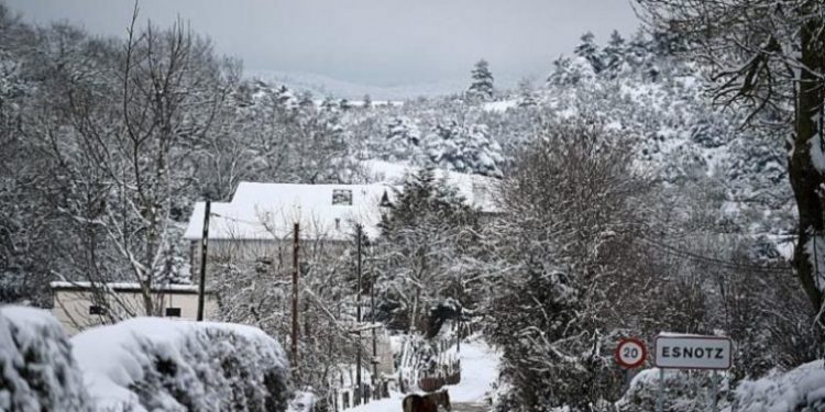 TEMPERATURA TË ULËTA NË SPANJË/ Termometri shënon minus 35.8 gradë celsius