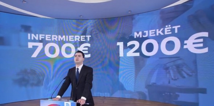 NUK “NDALET” BASHA/ Vijon me premtimet dhe “hapjen e thesit”: Infermierët do e kenë rrogën 700 euro, mjekët…