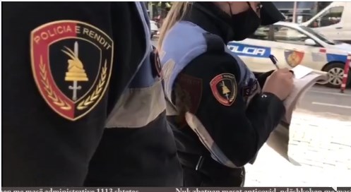 NUK RESPEKTUAN MASAT ANTI-COVID/ Policia ndëshkon me gjobë 1113 qytetarë dhe 2 subjekte në 24 orët e fundit