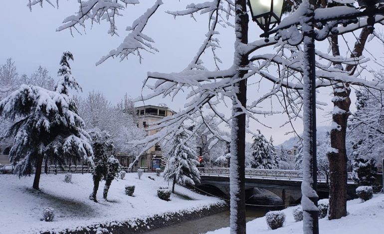 MOTI I FTOHTË/ Qytetarët e Tiranës nuk i rezistojnë dëborës, dalin që në pik të mëngjesit për të shijuar pamjen