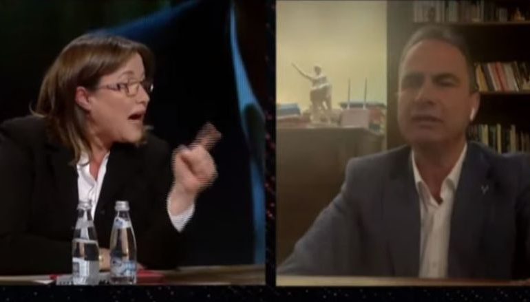 DEBATI/ Brisida Gjikondi përplaset me Luçiano Boçin: Kërko falje se do derdhet gjak! Ish-deputeti: Me dhunën merremi ne