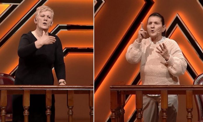 “PLAS” DEBATI NË STUDIO/ Elisa i kërkon borxhin prej 5 milionë lekësh, Shemsia: Shko merrja burrit tim të ndjerë në Tufinë