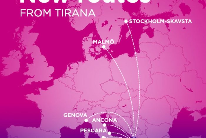 LAJM I MIRË/ Shtohen udhëtimet nga aeroporti i Tiranës, WizzAir sjell 6 rrugë të reja