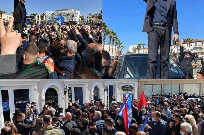 Përse pamjet e “mitingut” të Lulzim Bashës në Kavajë janë “MINË ME SAHAT”