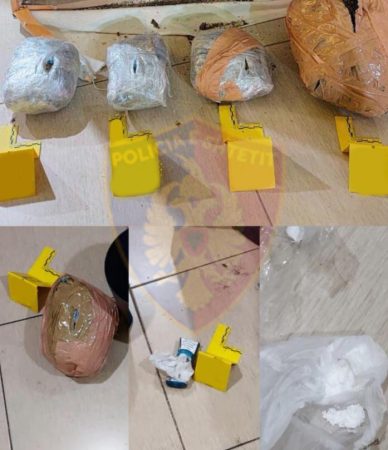 SEKUESTROHEN 2.5 KILOGRAM KANABIS NË SARANDË/ Policia arreston 24-vjeçarin
