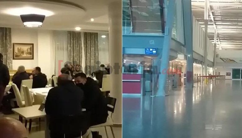 DEL VIDEO/ Kulla e Kontrollit nën mbikëqyrje nga ushtria, boshatiset aeroporti i Rinasit, kontrollorët në… lokal