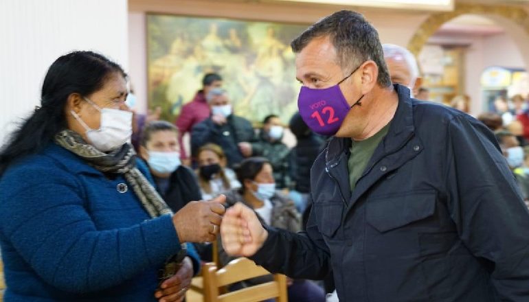 TAKIM ME BANORËT E KRASTËS NË ELBASAN/ Balla: Zgjedhjet e 25 prillit do të përcaktojnë çfarë rrjedhe do të marrë Shqipëria