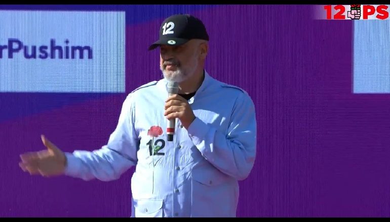 ZGJEDHJET E 25 PRILLIT/ Rama në Lezhë: Jemi në një situatë ku shohim se si drita në fund të tunelit po zmadhohet
