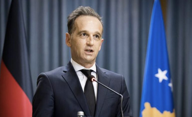 VIZITË NË PRISHTINË/ Heiko Maas: Ndryshimi i kufijve joreal dhe i rrezikshëm