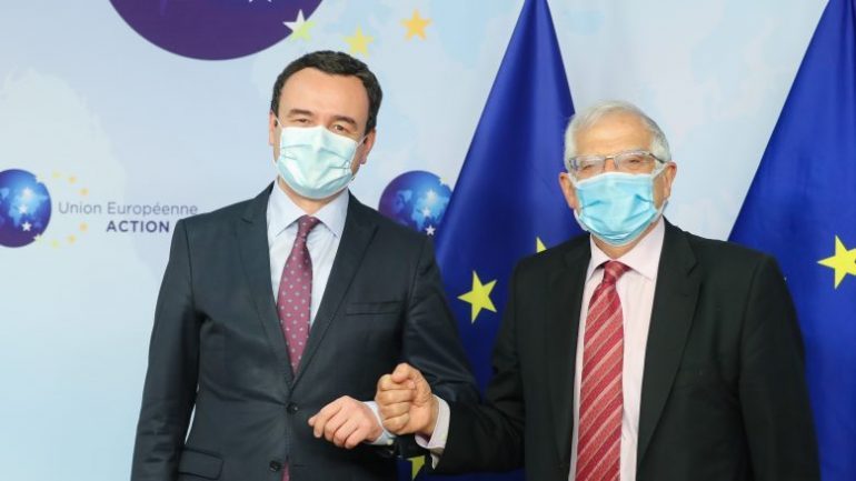 TAKIM ME BORELL/ Kurti: Në qershor mund të rinisim dialogun me Serbinë…