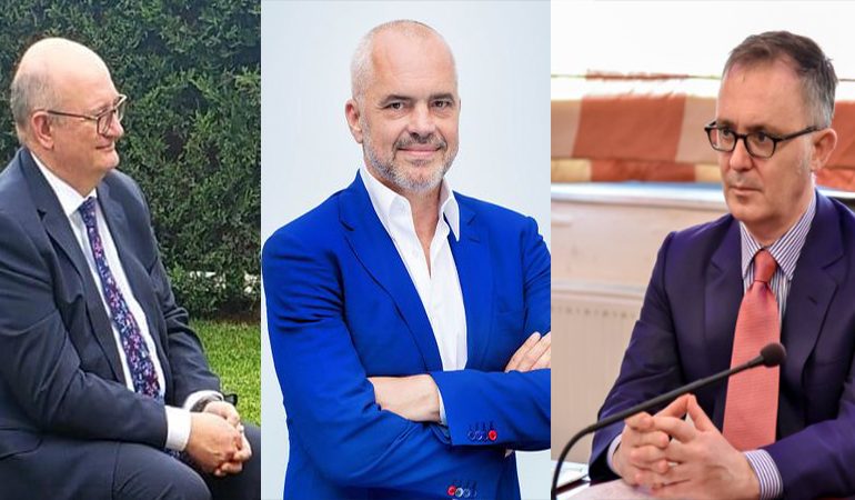 ZGJEDHJET/ Ambasada britanike dhe italiane në Shqipëri urojnë Edi Ramën për FITOREN