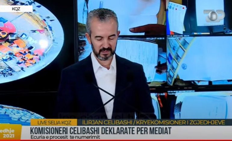 ZGJEDHJET/ Celibashi: Votuan më shumë 1.5 milionë shqiptarë. PS ka 74 mandate
