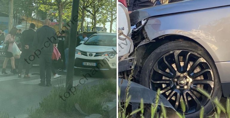 AKSIDENT TEK RRUGA E KTHESA E KAMZËS/ Automjeti me targa të huaja bëhet “copë e çikë”