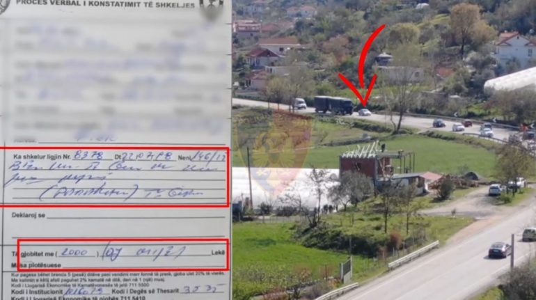 ME SHPEJTËSI “SKËTERRË” DHE PARAKALIME/ Policia Rrugore gjobit rreth 4 mijë shoferë gjatë fundjavës