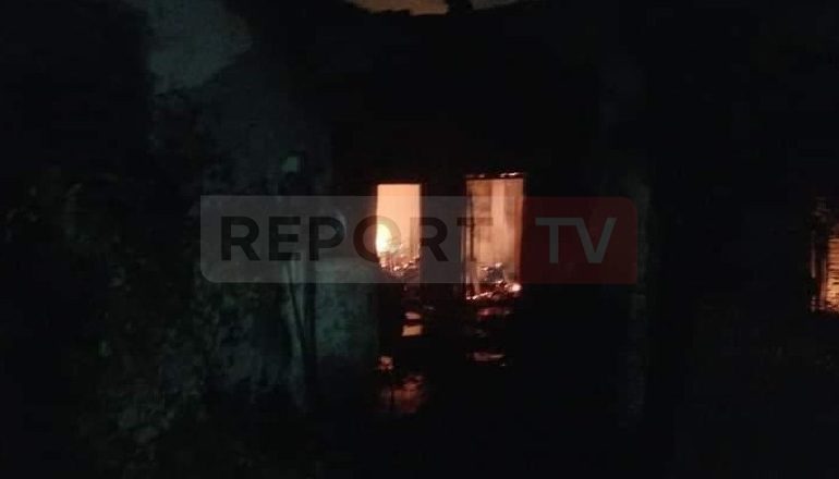 E RËNDË NË BELSH/ Shpërthen bombola gjatë natës, përfshihet nga flakët banesa (FOTO)