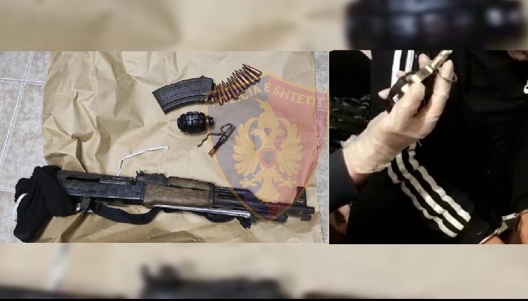 ARRESTOHET NJË 51-VJEÇAR NË GJIROKASTËR/ Kërcënoi me granatë në dorë policin se nuk donte t’i kontrollohej banesa