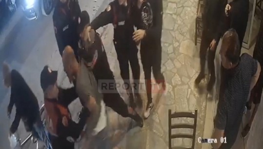 PAMJET NGA PËRPLASJA NË SARANDË/ Iu kërkua të ulë muzikën në lokal, kryekamarieri refuzon dhe shtyn efektivin (VIDEO)