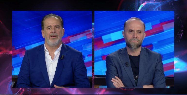 DEBATI/ Zheji: Në PD të gjithë ia fusin njëri tjetrit, duan “kokën” e Bashës. Sulo: Të ikë…
