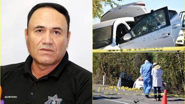 200 PLUMBA NË DREJTIM TË TIJ/ Vritet shefi i policisë meksikane, pamjet nga vendi i ngjarjes (FOTO)