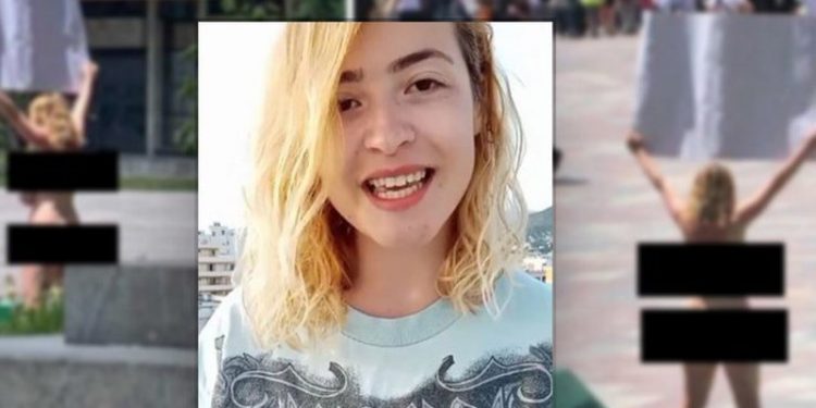 DOLI NUDO NË SHESH/ Reagon protestuesja që i shtangu të gjithë: Ne e kemi fajin që…
