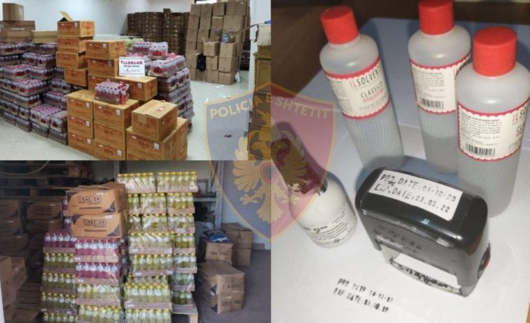 FALSIFIKONIN DATAT E SKADENCËS SË PRODUKTEVE/ Arrestohen dy jordanezët që kishin magazinë në Tiranë, bllokohen…
